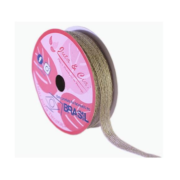 Fita de Juta 1010 - Trama Fechada (largura 1,0 Cm)