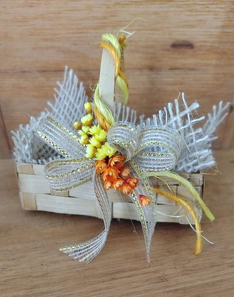 Mini Cesta decorada