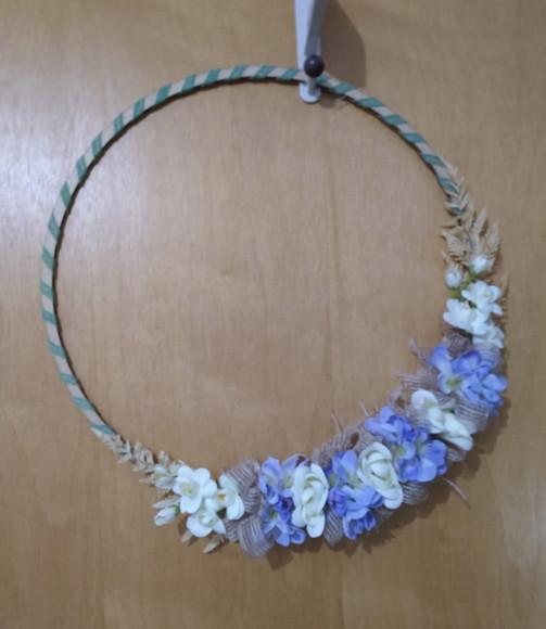 Guirlanda Floral - Azul