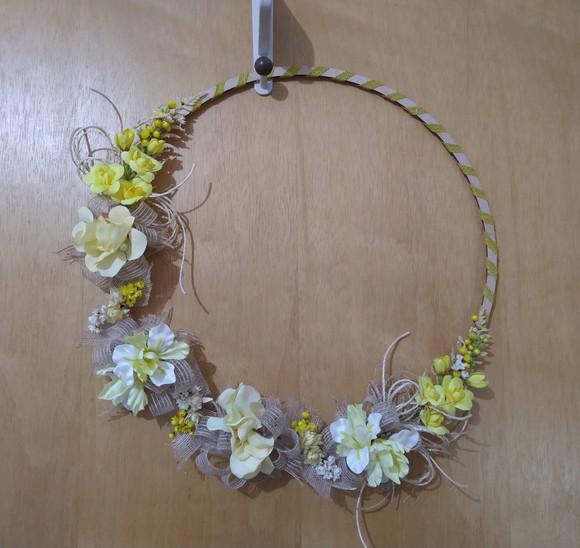 Guirlanda Floral - Amarelo
