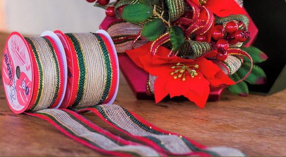 Fita de Juta Natal - Modelo 4360