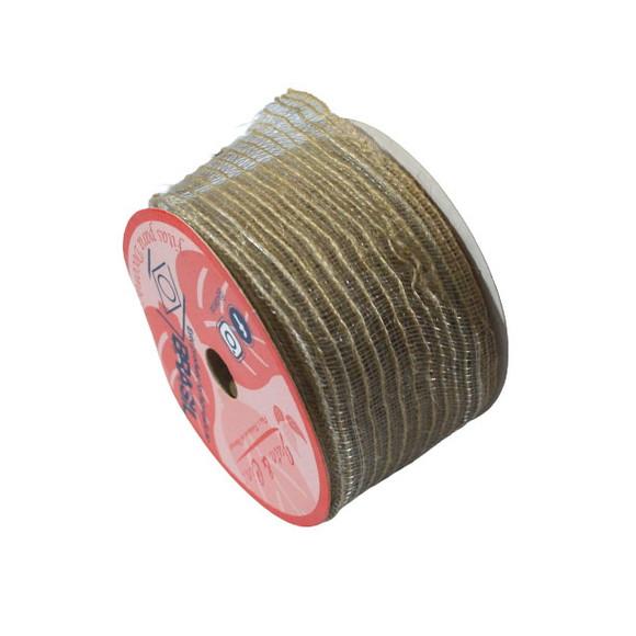 Fita de Juta 7060 - Trama Aberta (largura 6,0 Cm)