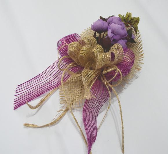 Buque de Flores para Decoração de Cestas