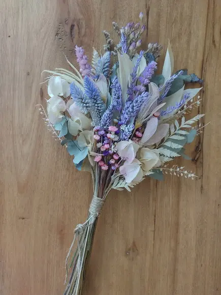 Mini Buque - Lavanda e Flores do Campo (25cm)
