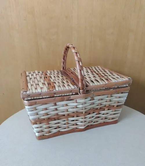 Cesta Picnic De Vime - Tamanho P