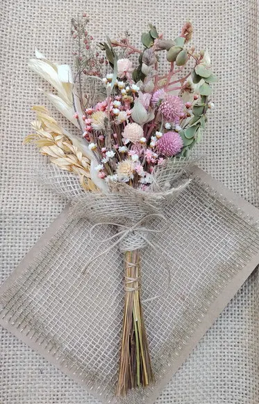 Buquê Mix Flores Desidratadas
