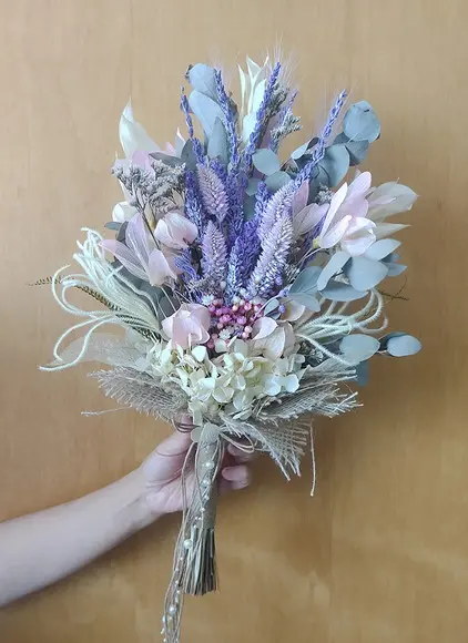 Buque de Noiva - Lavanda Desidratadas