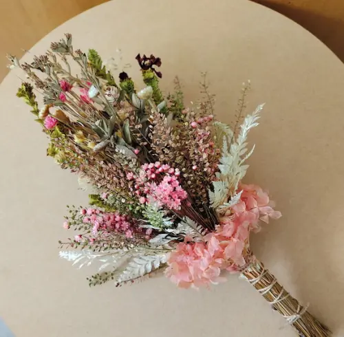 Buquê de Flores Secas