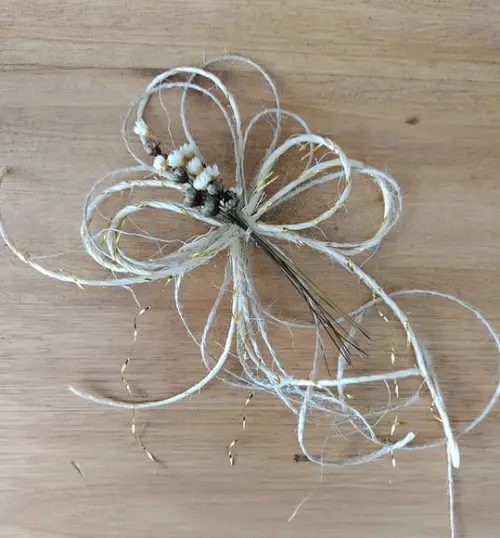 Laço de Sisal e Fios de Juta