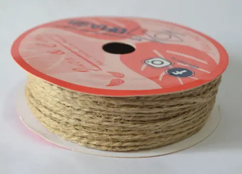 Fio de Juta 3000 Engomado (rolo com 30 Metros)