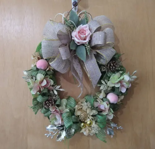 Guirlanda de Natal Rústica (32cm)