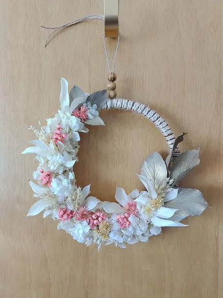 Guirlanda de Flores Desidratadas (25cm)