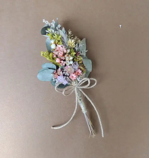 Lapela Floral - Eucalipto