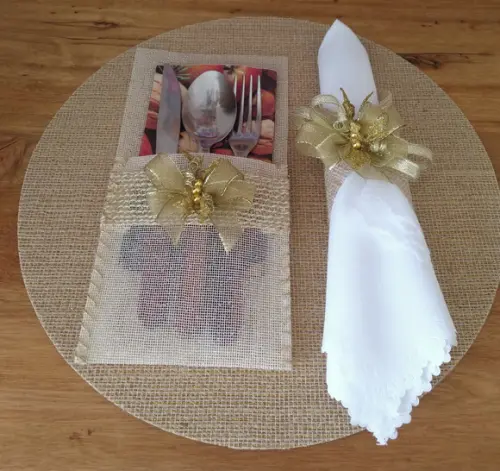 Kit Sousplat Ouro