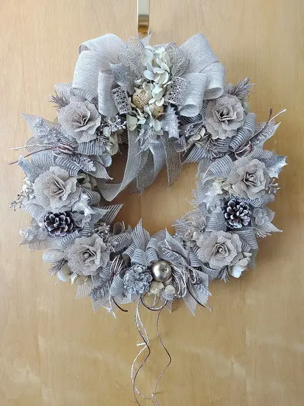 Guirlanda Rústica de Natal (42cm)