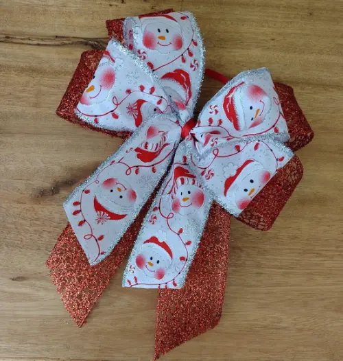 Laço para Árvore de Natal - Vermelho