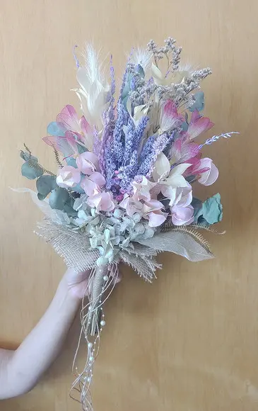 Buque de Noiva - Lavanda Desidratadas