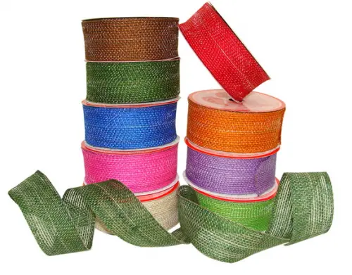 Fita de Juta 1038 - Trama Fechada (largura 3,8 Cm)