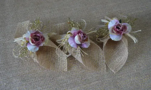 Porta-guardanapo Mini Rosas