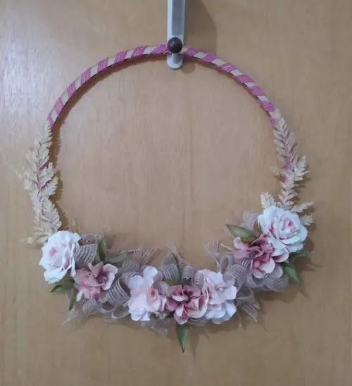 Guirlanda Floral - Rosa