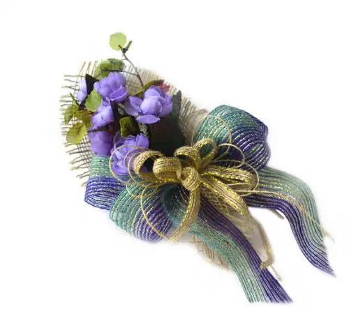 Buque de Flores para Decoração de Cestas