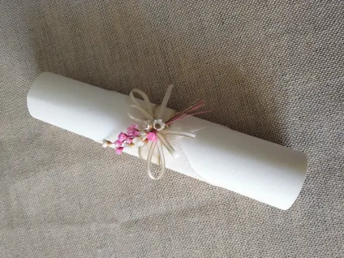 Convite de Casamento Romântico