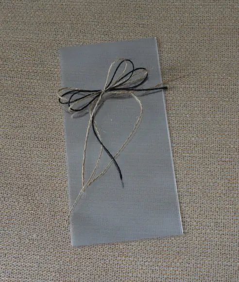 Saquinho Poli (15x30cm) + Laço
