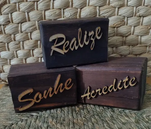 Toquinho com Mensagem: Sonhe, Acredite e Realize