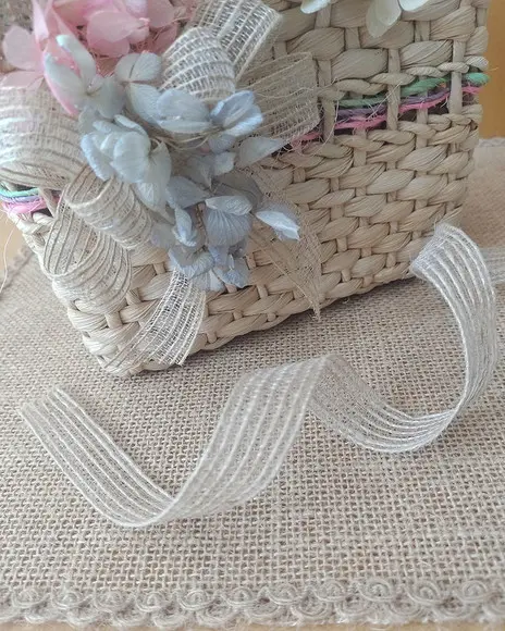 Fita de Juta 7020 - Trama Aberta (largura 2,0 Cm)