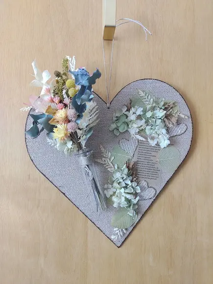 Quadro Coração Botanico