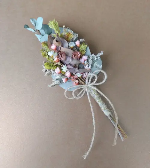 Lapela Floral - Eucalipto