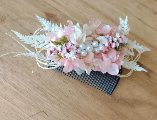 Pente Decorado - Rosé
