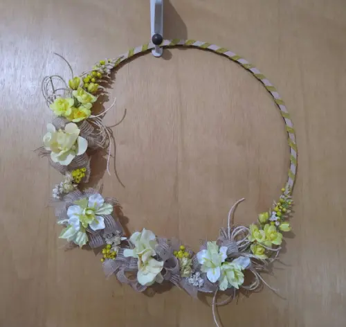 Guirlanda Floral - Amarelo