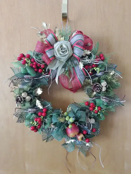 Guirlanda Tradicional de Natal (36 Cm)