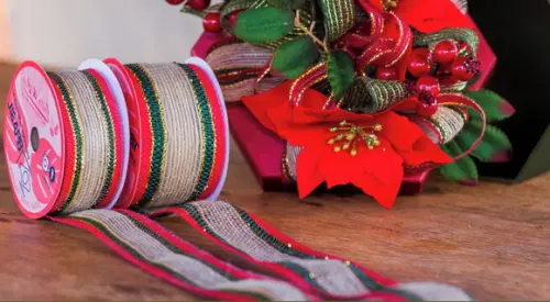 Fita de Juta Natal - Modelo 4360