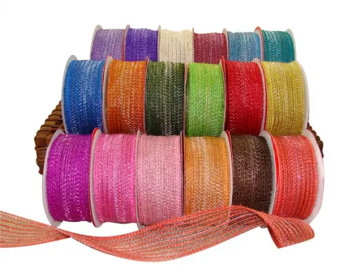 Fita de Juta 7038 - Trama Aberta (largura 3,8 Cm)