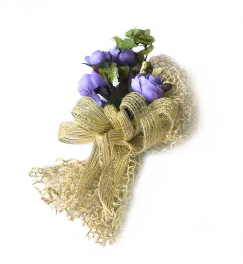 Buque de Flores para Decoração de Cestas