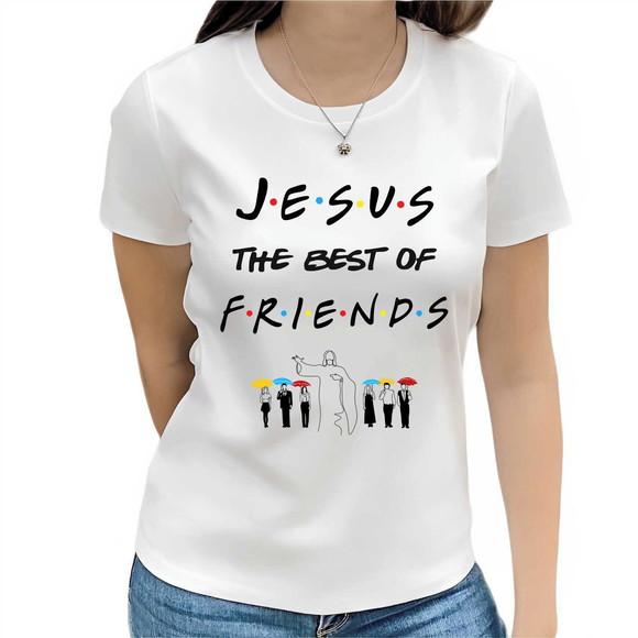 Camiseta Friends Jesus Evangélica Gospel
