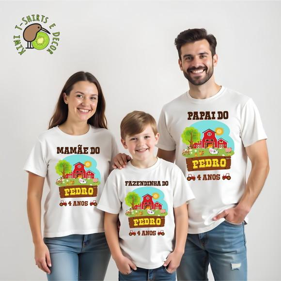 Camiseta Fazendinha Personalizada