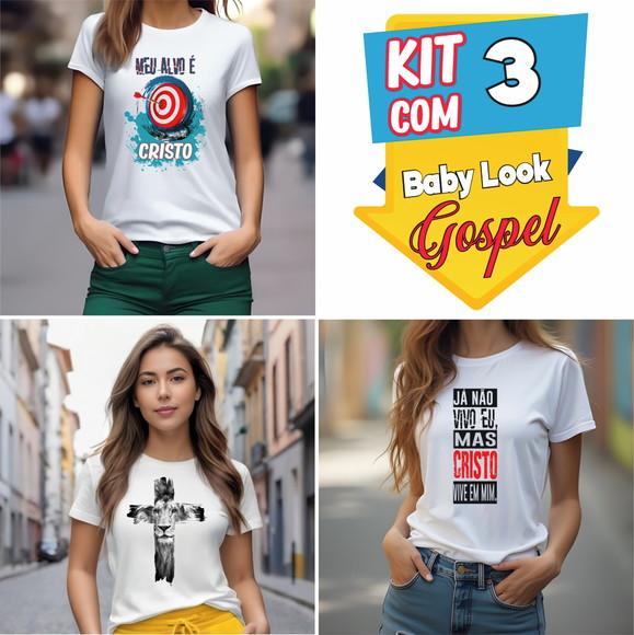 Camiseta Personalizada Feminina Gospel