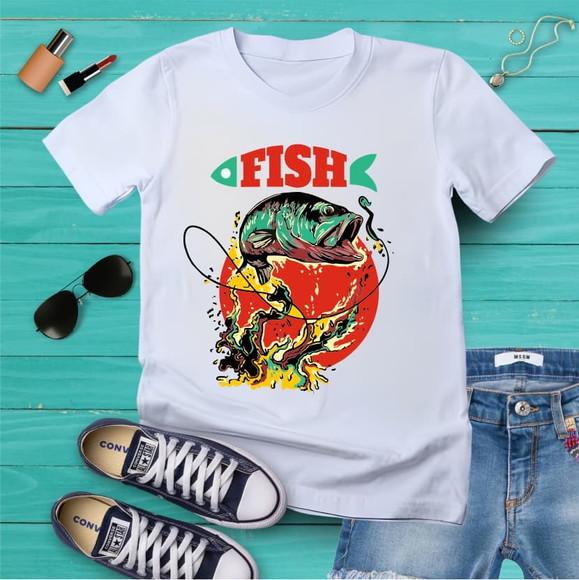 Camiseta Pescaria T-shirt Sítio Fazenda