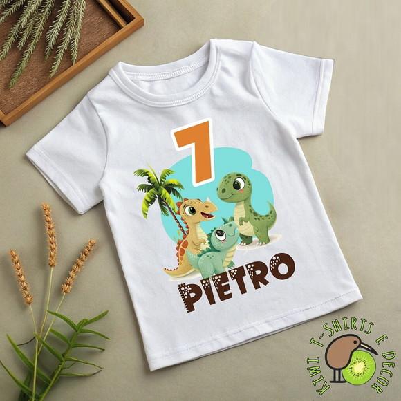 Camiseta Dinossauro Infantil