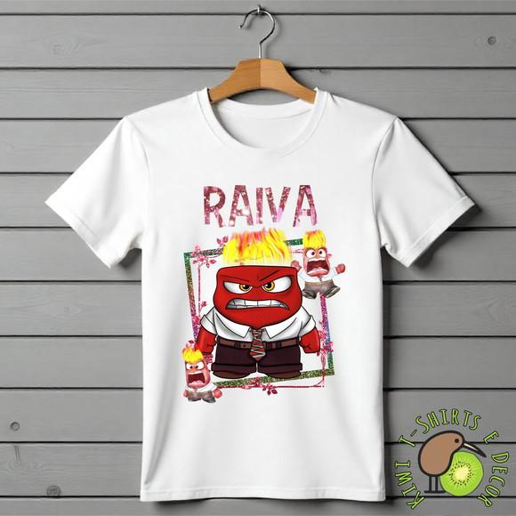 Camiseta Divertidamente Raiva