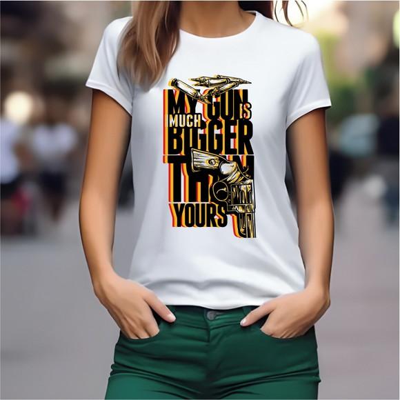 Camiseta Estampada Feminina