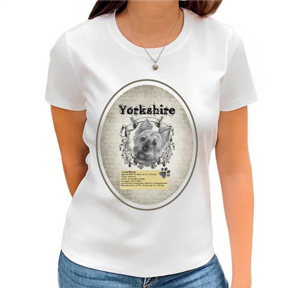 Camiseta Vintage Yorkshsire com Ficha Técnica T-shirt