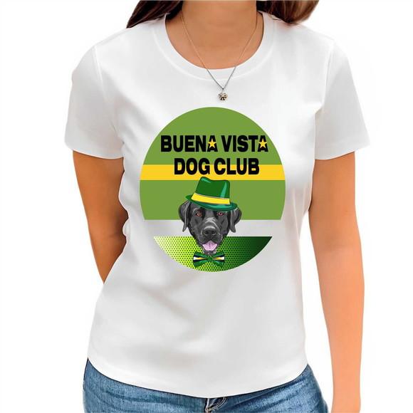 Camiseta Divertida Amo Dog Club