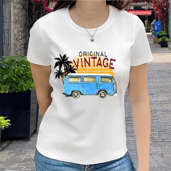 Camiseta Kombi T-shirt Vintage Retro