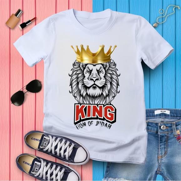 T-shirt Leão de Judá Camiseta Jesus Evangélica Gospel