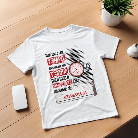 Camiseta Evangélica Eclesiastes Gospel Cristã Gola Redonda