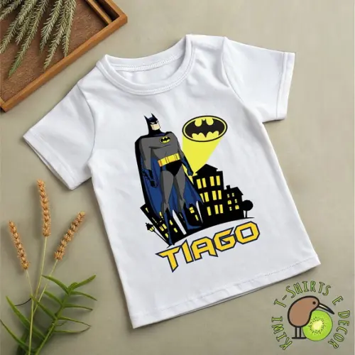Camiseta Batman Infantil Personalizada